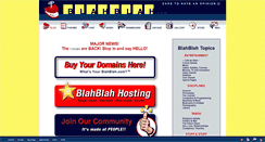 Desktop Screenshot of blahblah.com